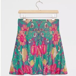 Anthropologie Daisy Mini Skirt